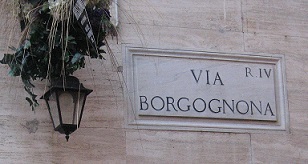 Via Borgognona, Rome